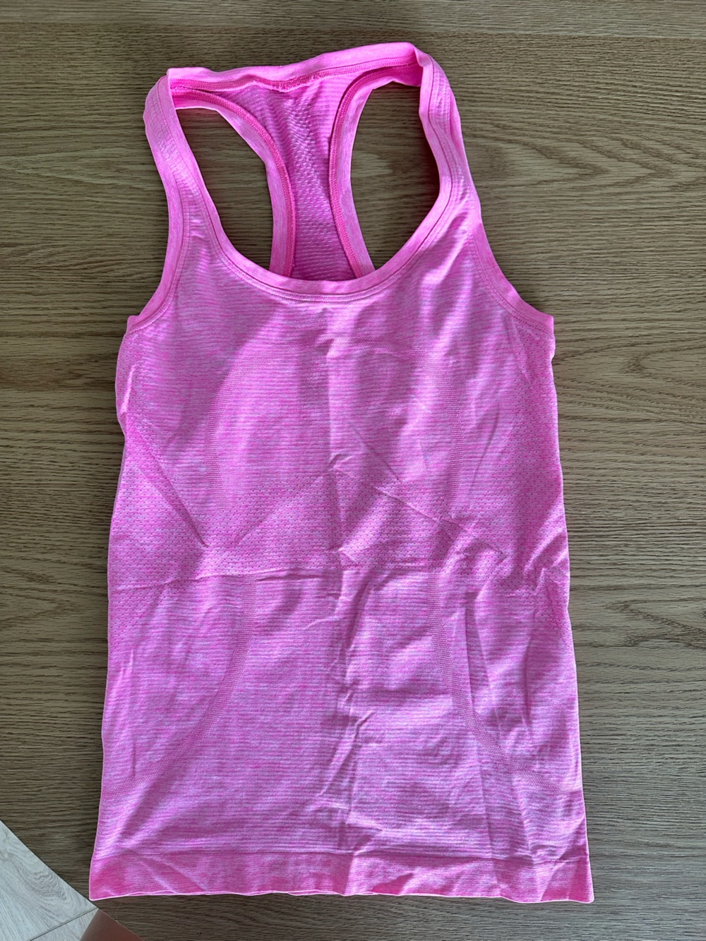 lululemon athletica Pink Racerback Tank Top size 4